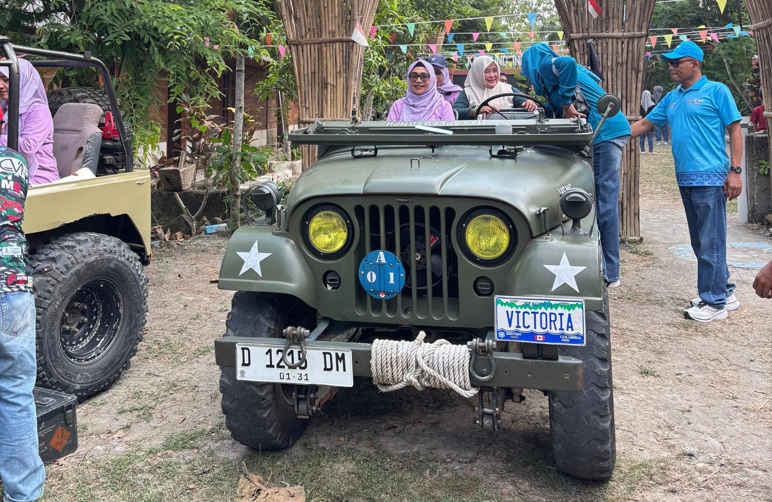 Wisata kaget.