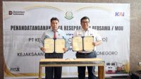 Kejari Bojonegoro MoU dengan KAI