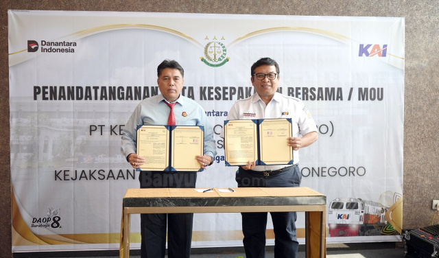 Kejari Bojonegoro MoU dengan KAI