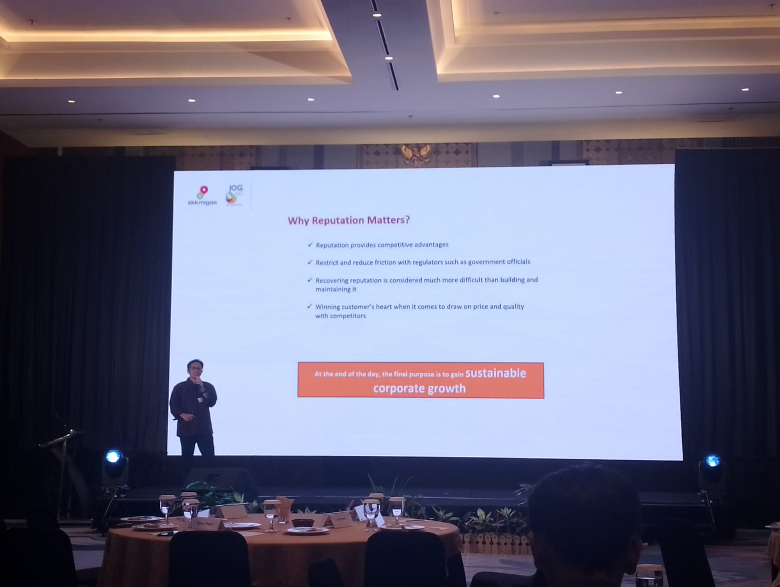 Media gathering Pertamina.