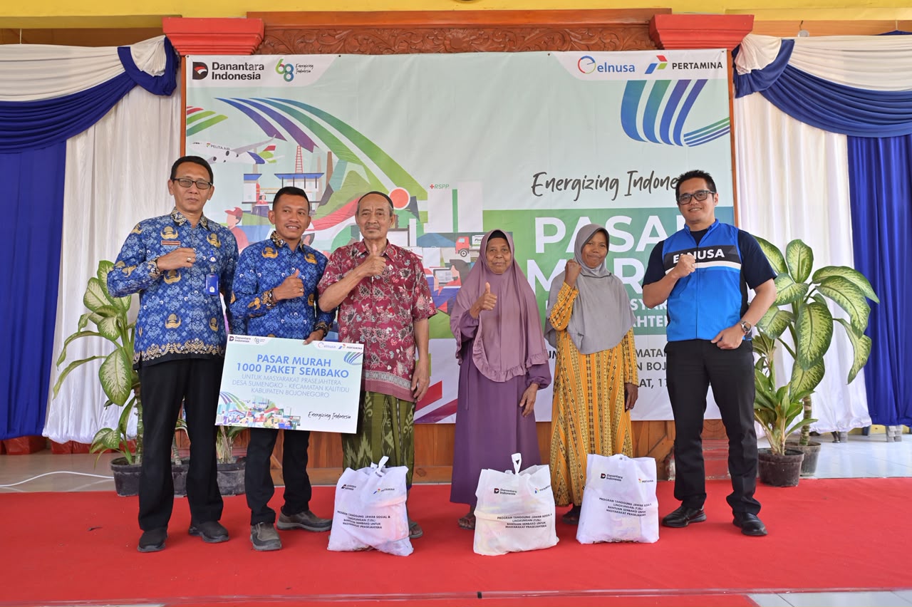 Pasar murah Elnusa.