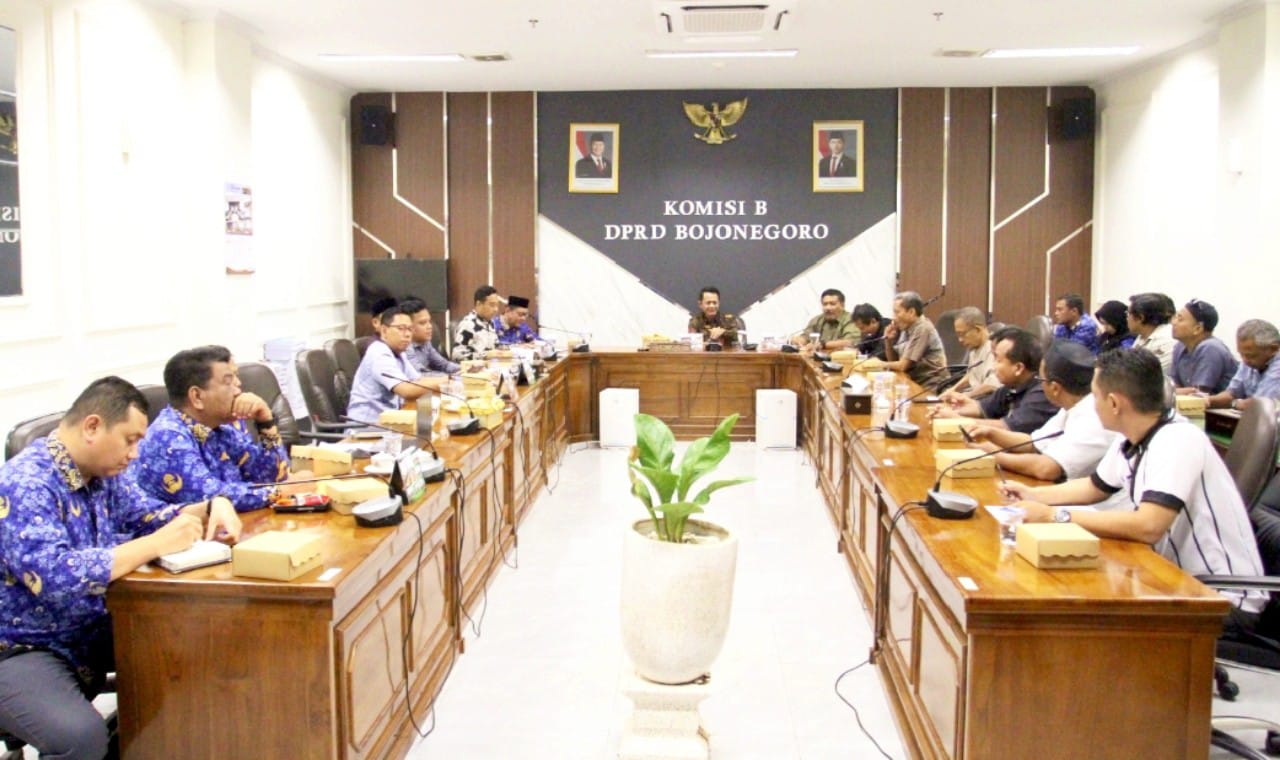 Hearing Pasar Kota Bojonegoro.