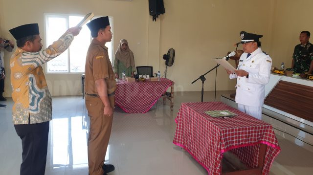 Pelantikan perades Sumbertlaseh