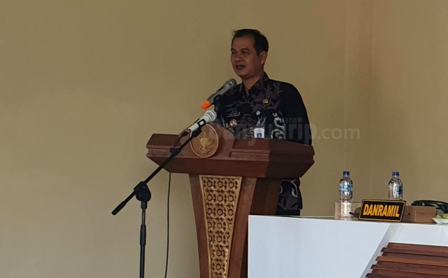 Camat Dander, Teguh Wibowo.