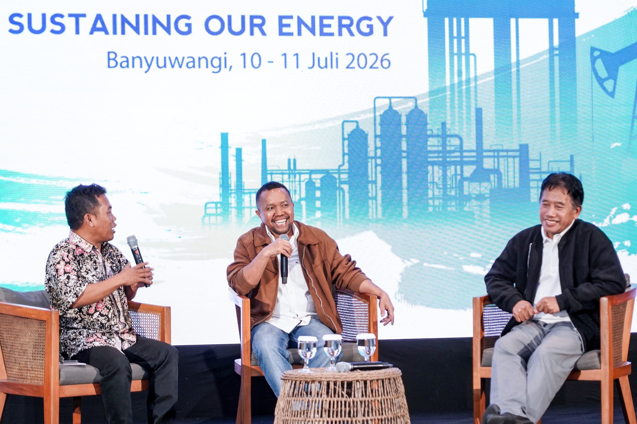 Media gathering Pertamina.