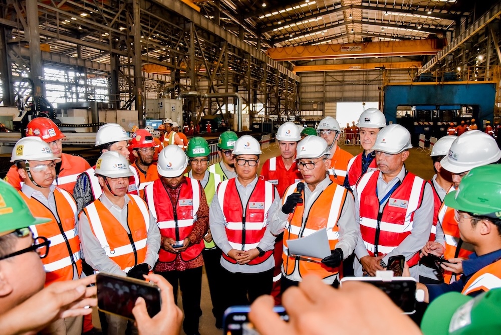 Proyek gas North Hub.