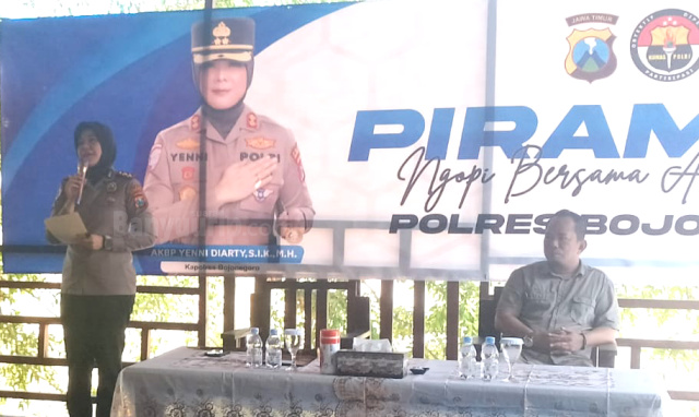 Kapolres Bojonegoro, AKBP Yenni Diarty.