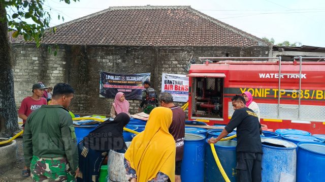 SH Terate dropping air bersih