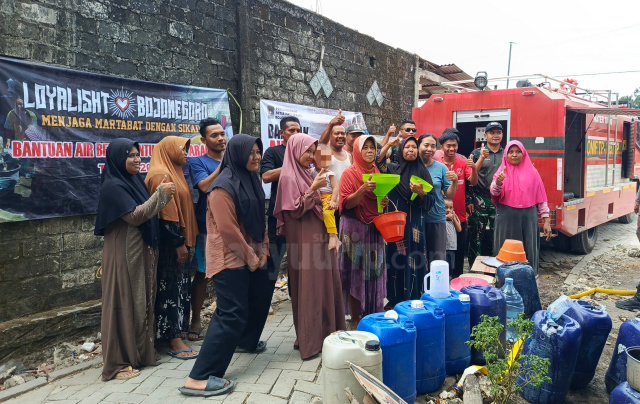 SH Terate dropping air bersih