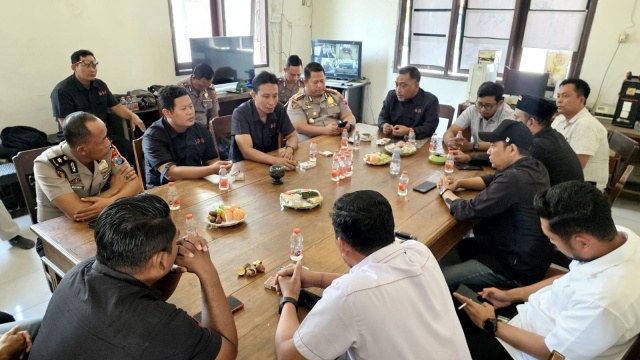 Audiensi wartawan tuban
