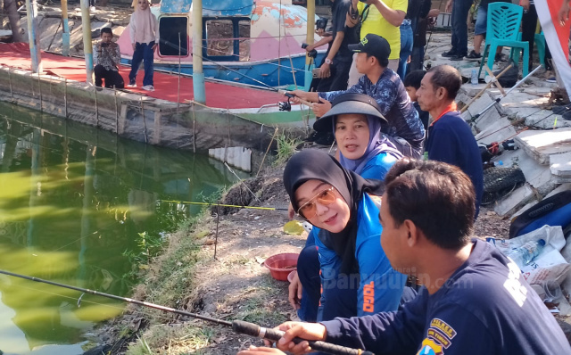 Lomba mancing kamtibmas