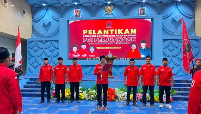 Pelantikan Pengurus PDI Perjuangan