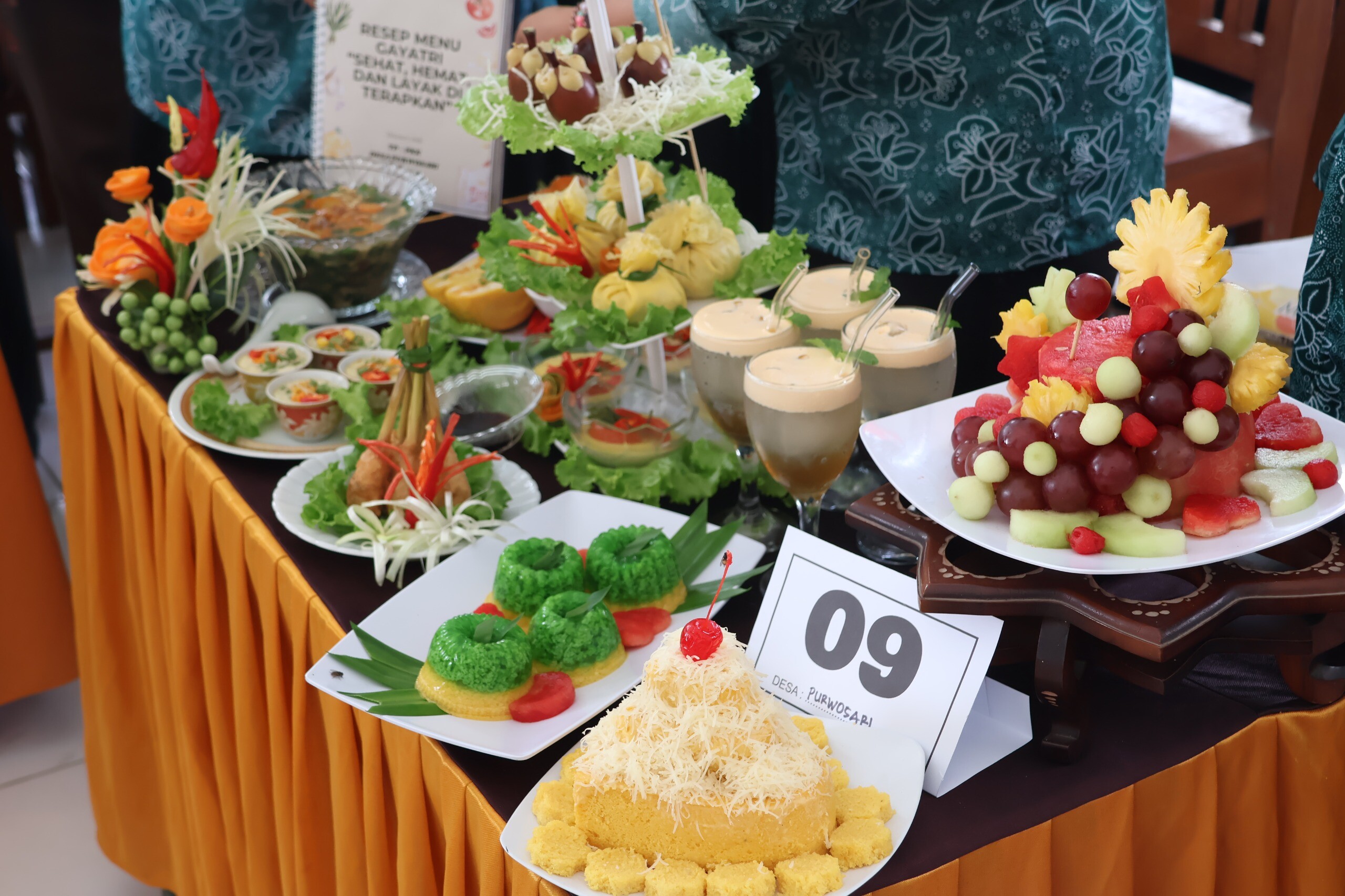 Cipta menu Gayatri.