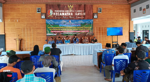 Sosialisasi larangan jebakan tikus listrik