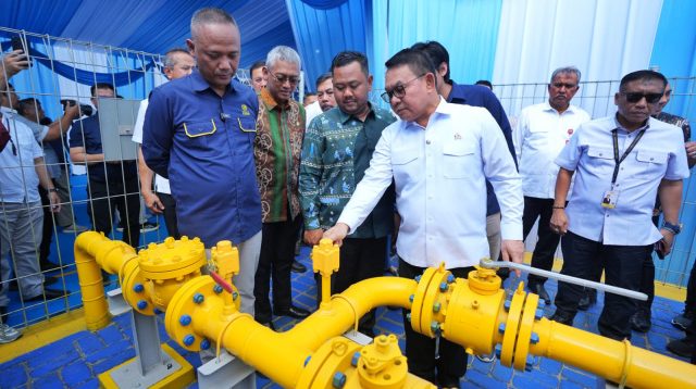 KSP Dudung Abdurachman dalam kunjungan kerja ke Jargas Gresik.
