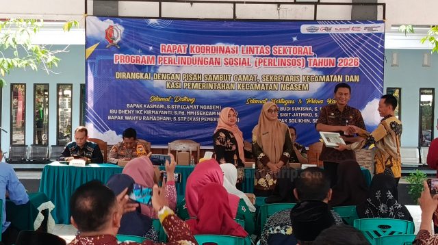 Pisah sambut camat Ngasem