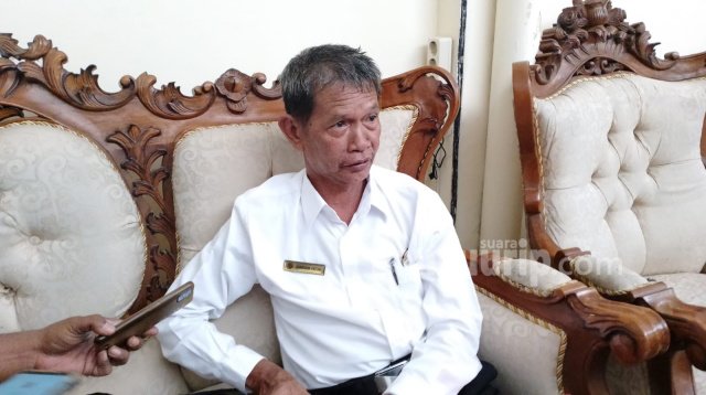 Staf BPN Bojonegoro Syaifudin Fatoni. © 2022 suarabanyuurip.com