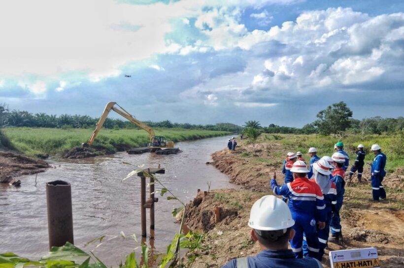 Pertamina Hulu Rokan Bersihkan Sungai Sepanjang 28 KM - SuaraBanyuurip.com
